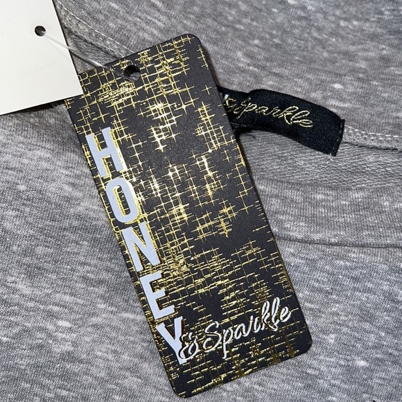 Honey & Sparkle medium t-shirt skirt sleeve lace up sides The Force Is Female - Picture 10 of 12